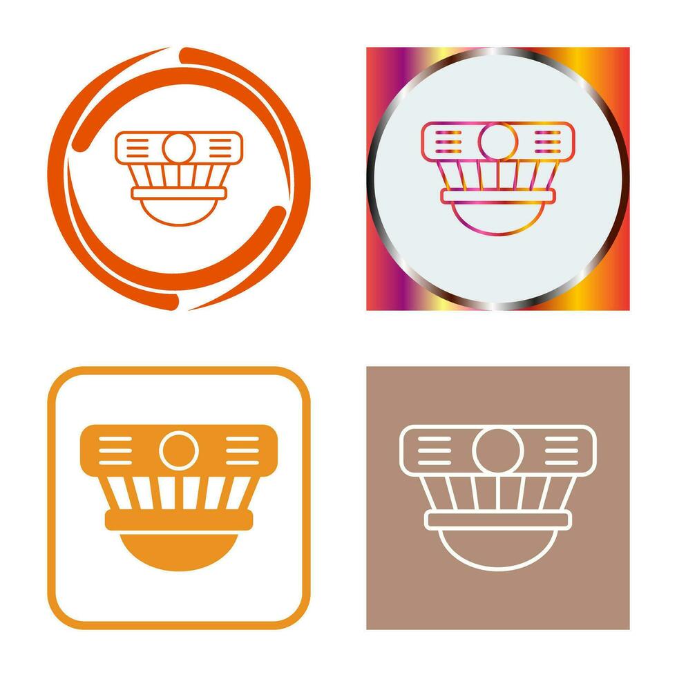 Smoke Detector Vector Icon
