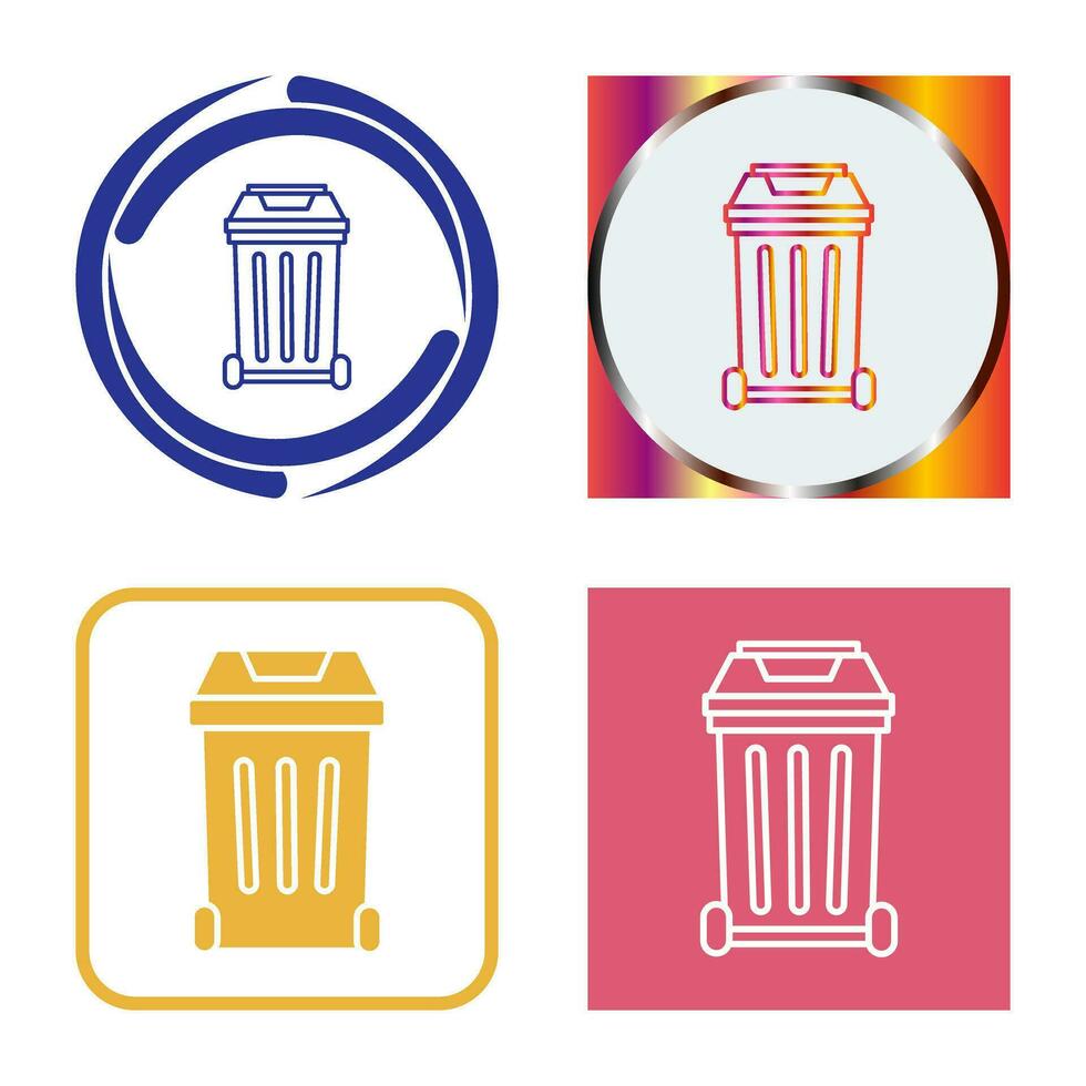 Garbage Vector Icon