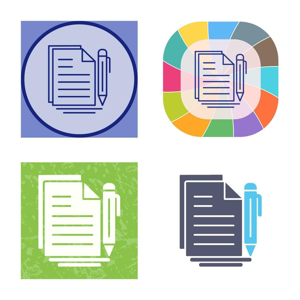 Document Vector Icon