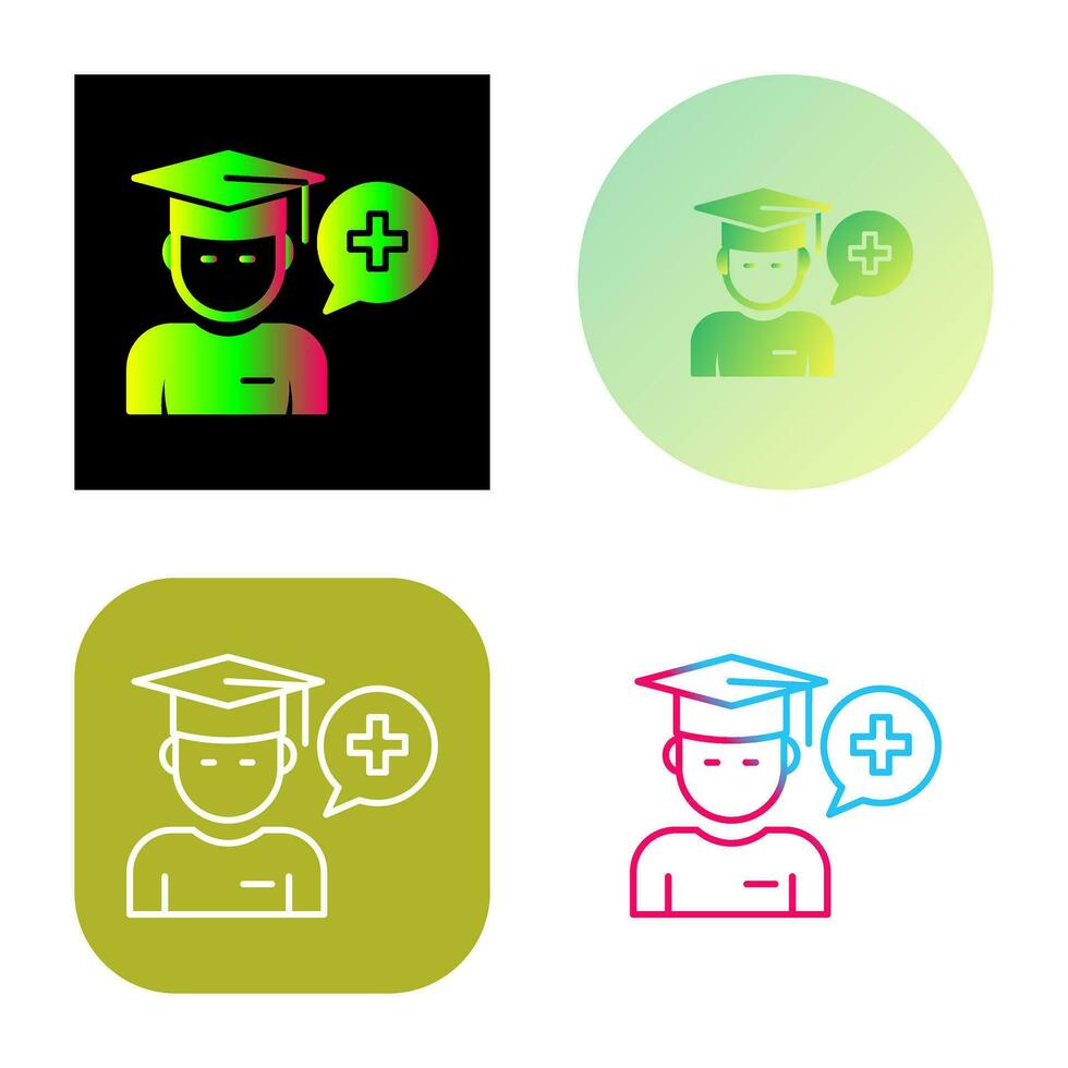 Medicine Faculty Vector Icon