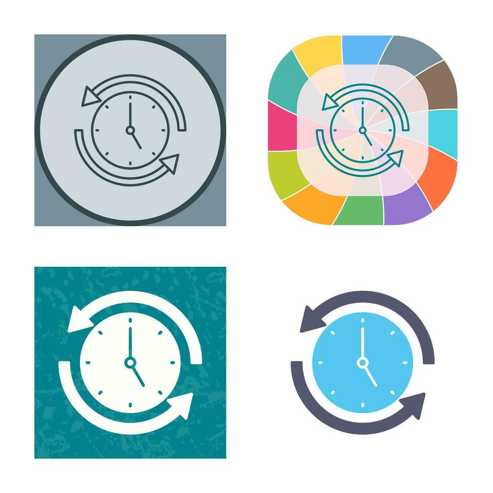 Run Time Vector Icon