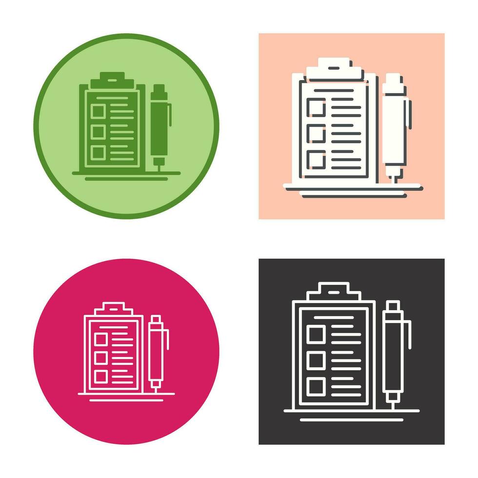Check List Vector Icon