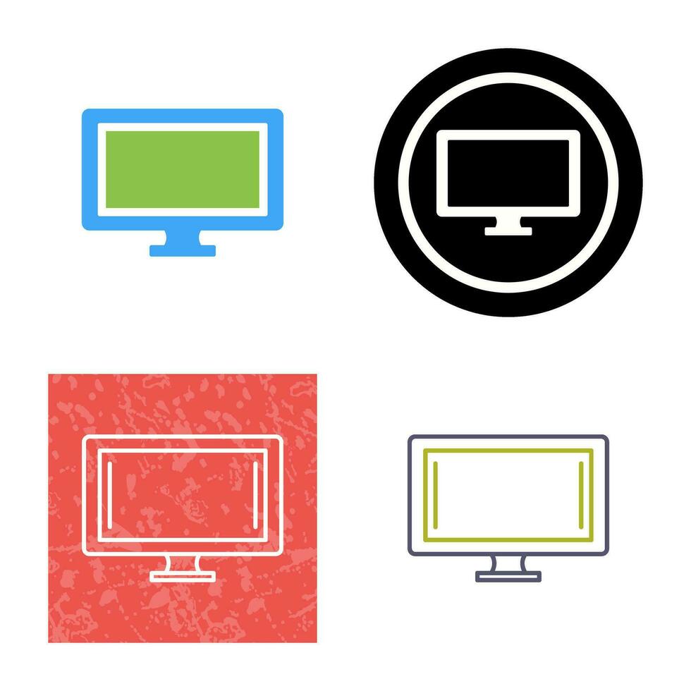 Monitor Vector Icon