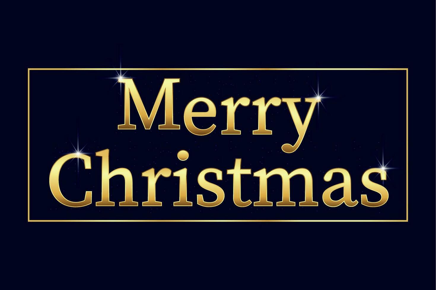Merry Christmas banner, greeting card with the inscription Merry Christmas, on a dark background. Minimal style.Vector. vector