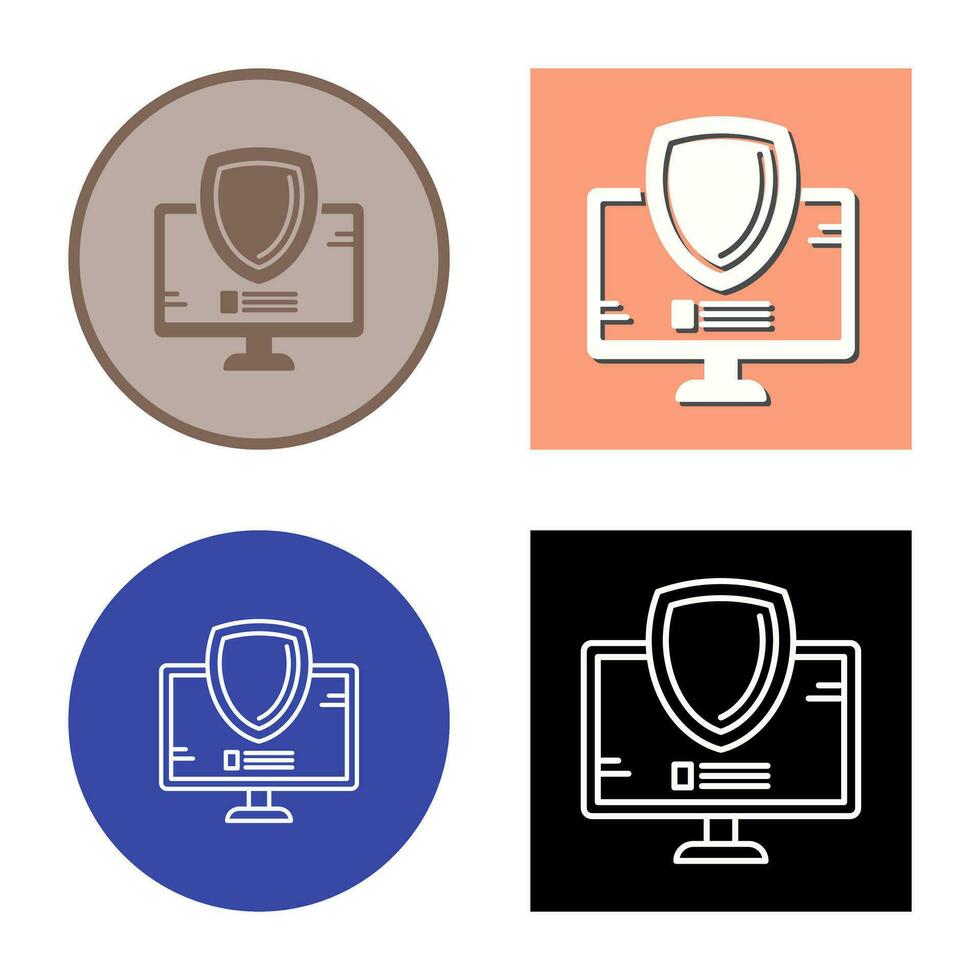 Unprotected Vector Icon