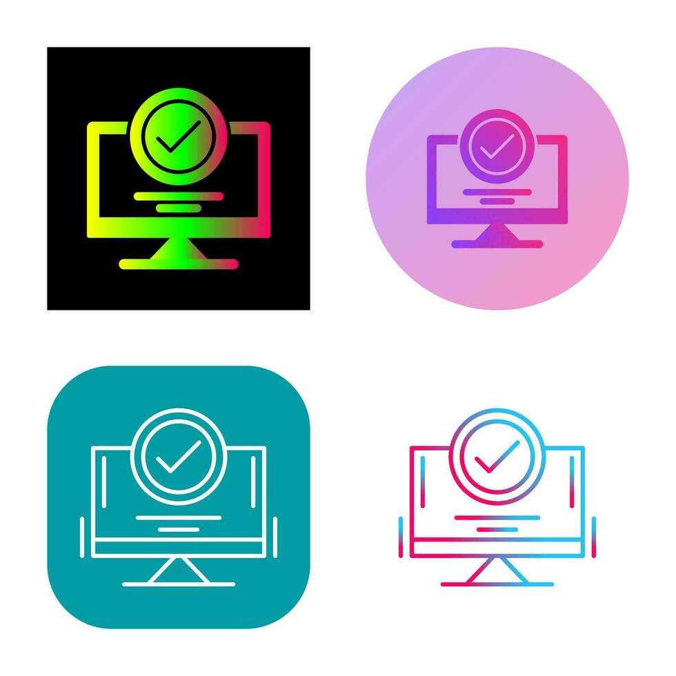 Confirmation Vector Icon