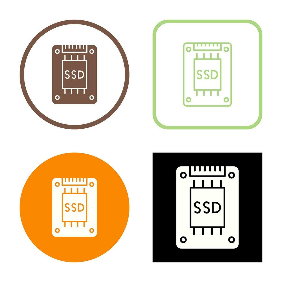 Ssd Vector Icon