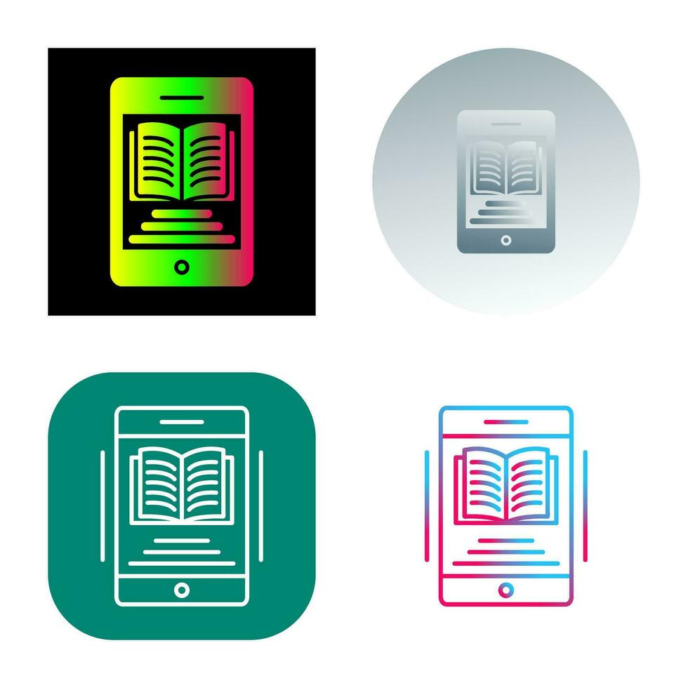 Ebook Vector Icon