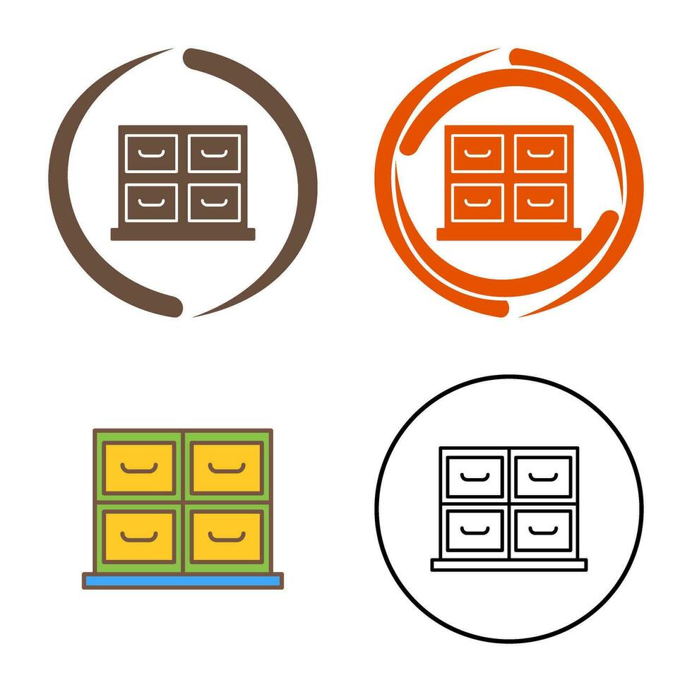 Cabinet Vector Icon