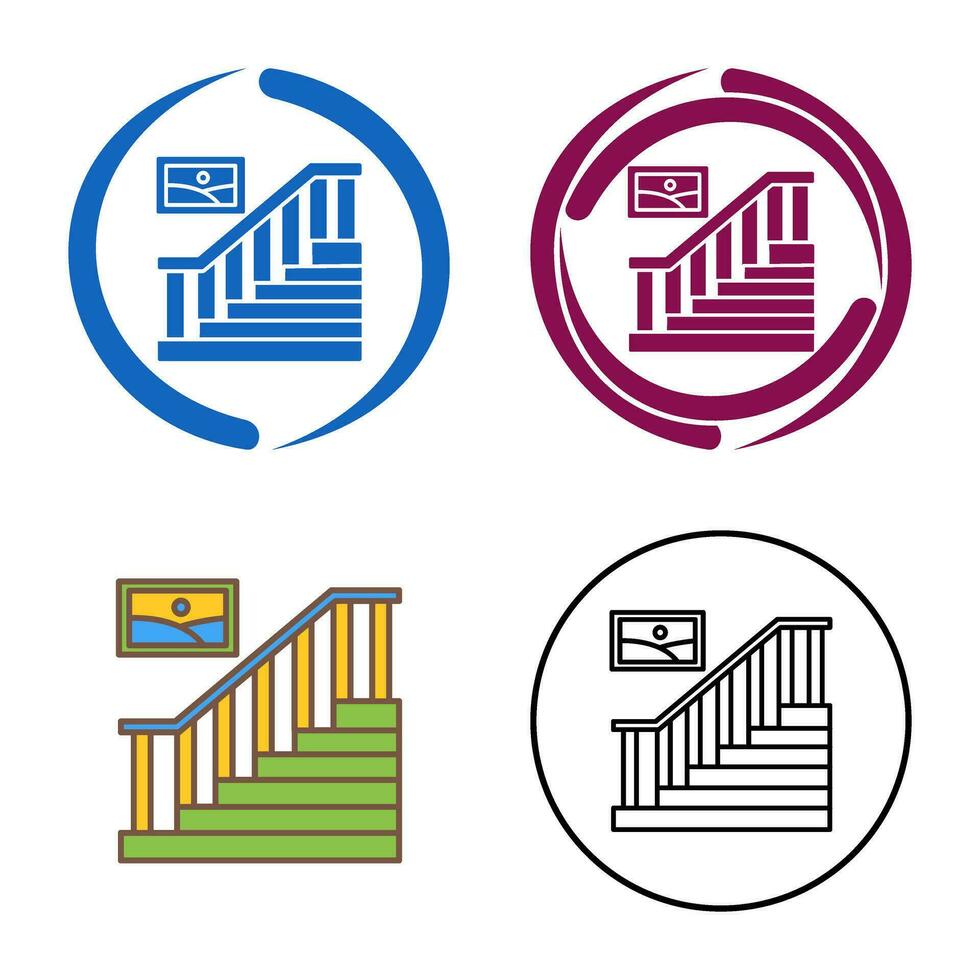 Stair Vector Icon