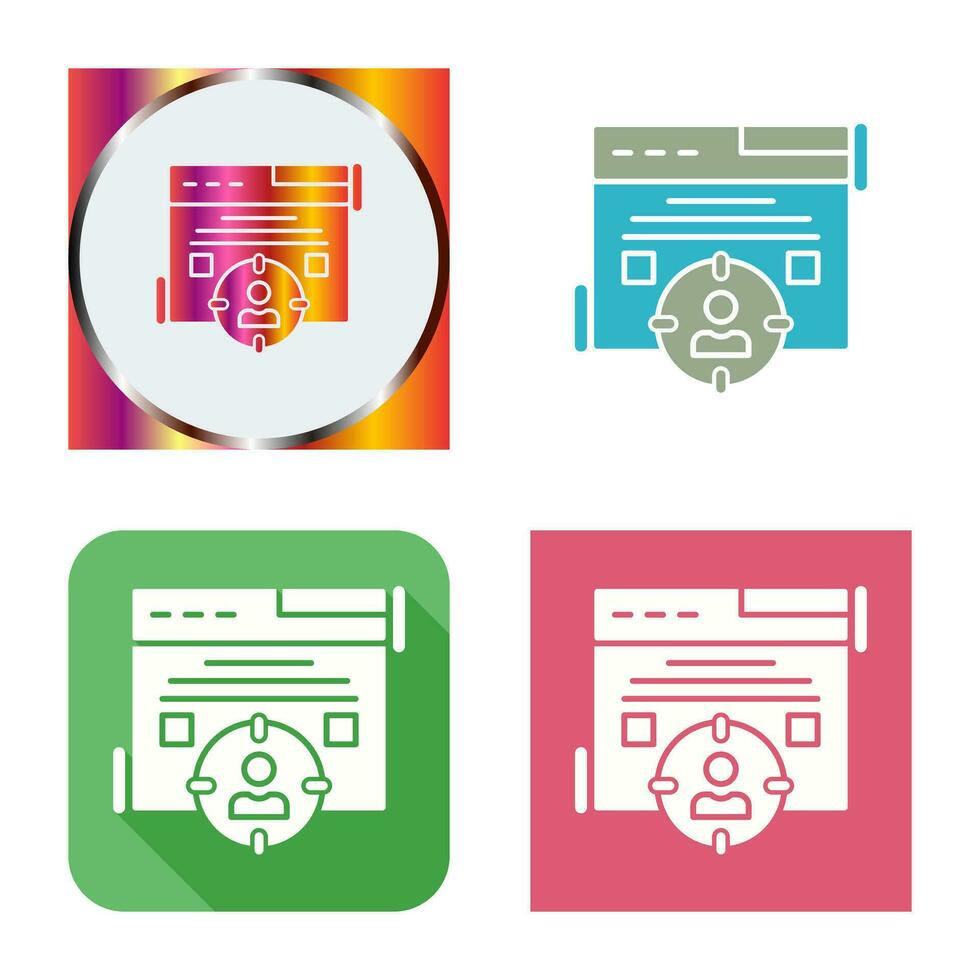 Target Audience Vector Icon