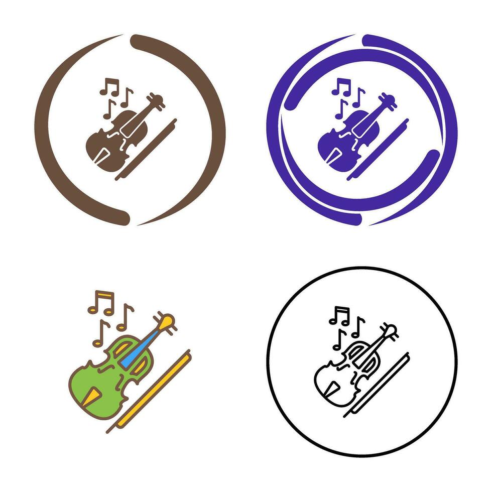 Violin Vector Icon