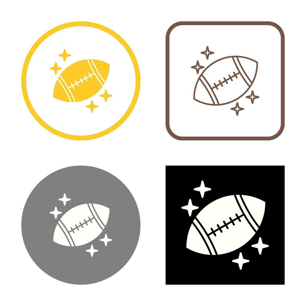 Rugby Vector Icon