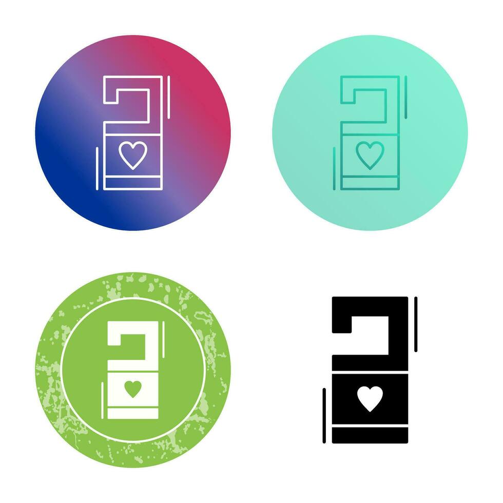 Door Knob Sign Vector Icon