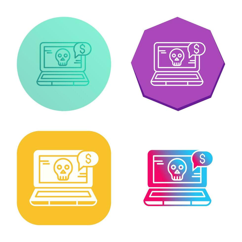 Online Fraud Vector Icon