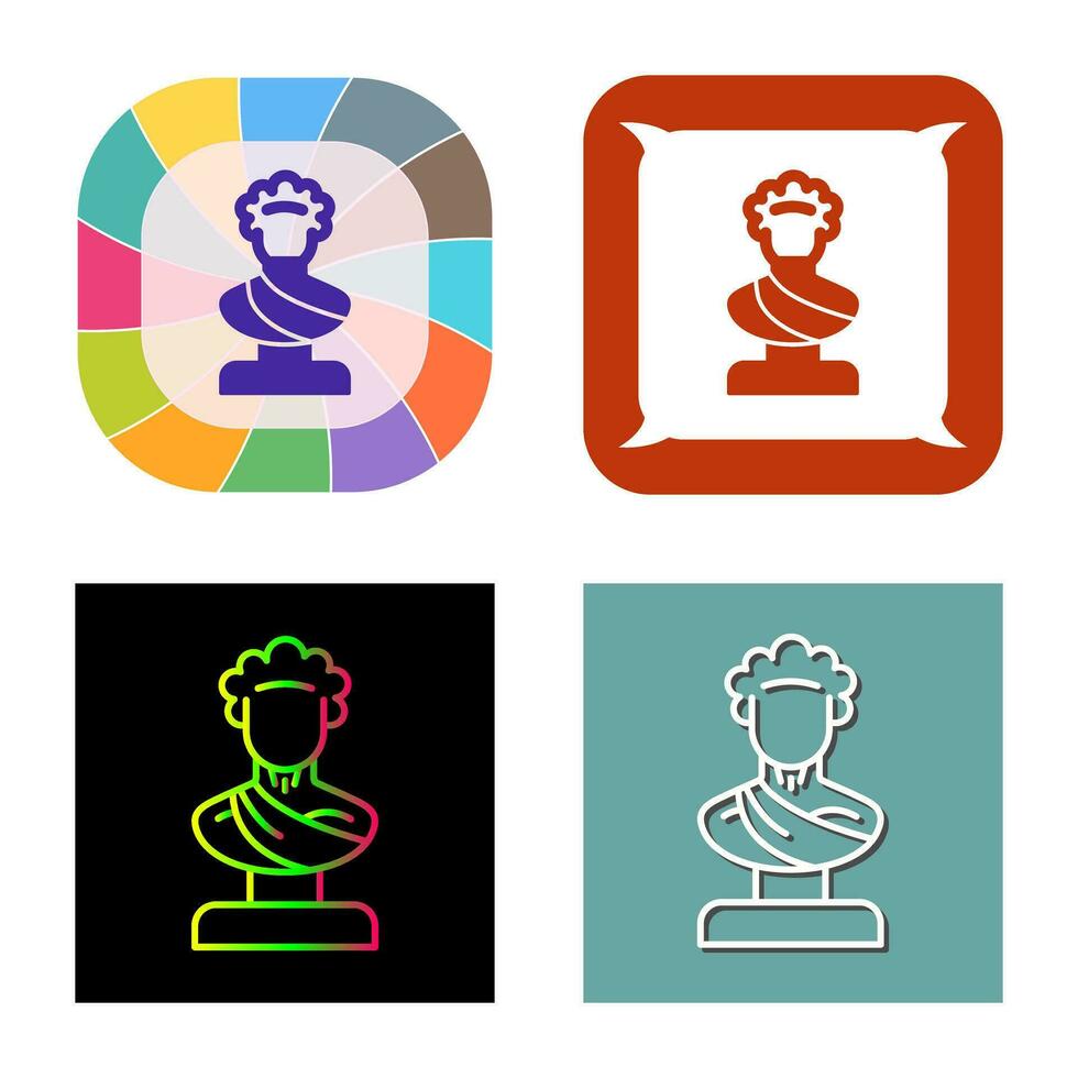 Statue Vector Icon