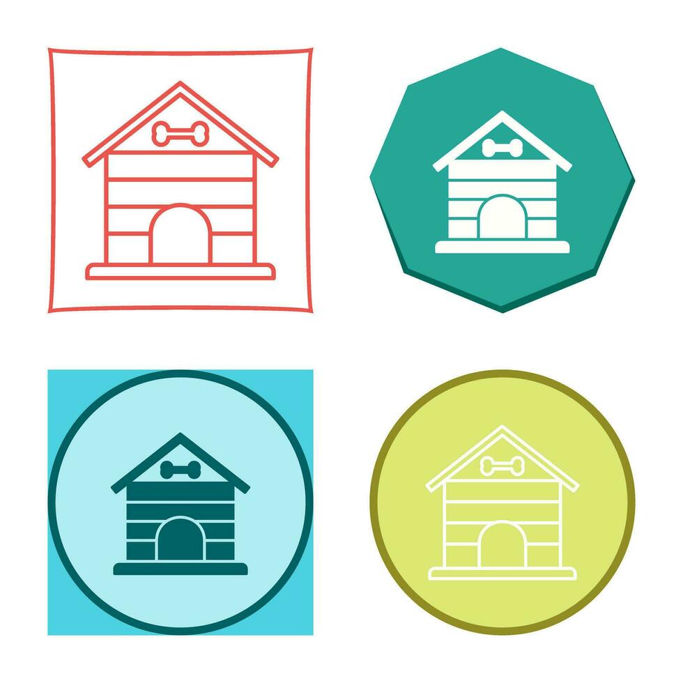 Dog House Vector Icon