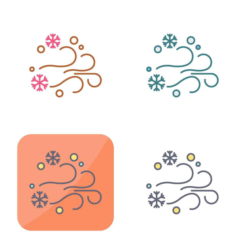Blizzard Vector Icon