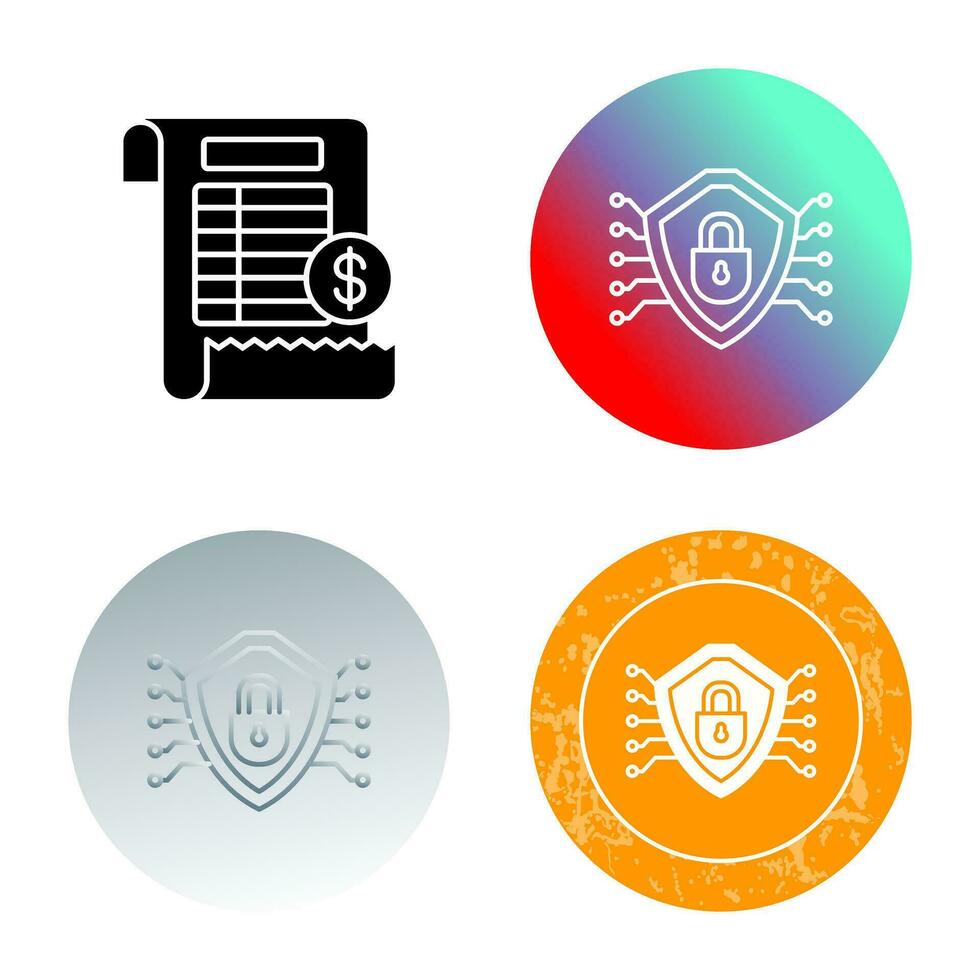 Cyber Security Vector Icon