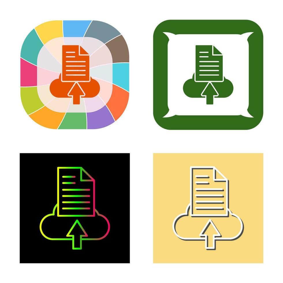 File Upload Vector Icon