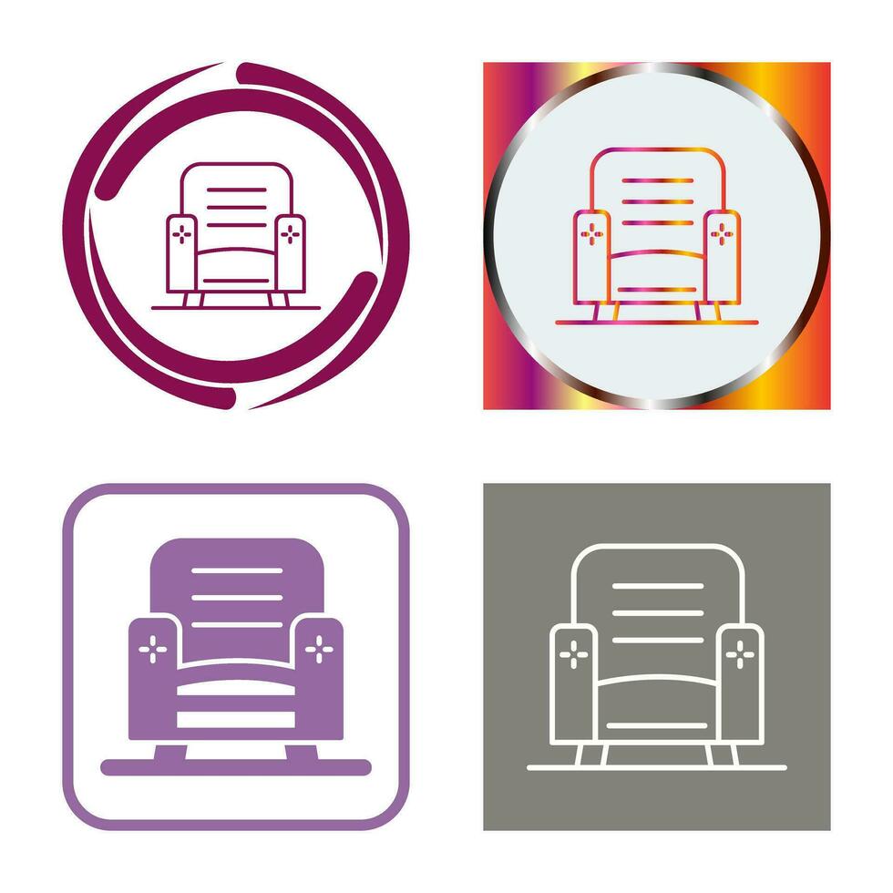 Armchair Vector Icon