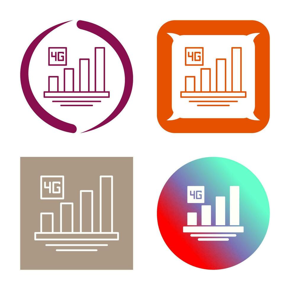 4G Vector Icon