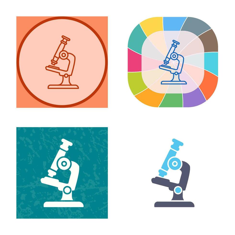 Microscope Vector Icon