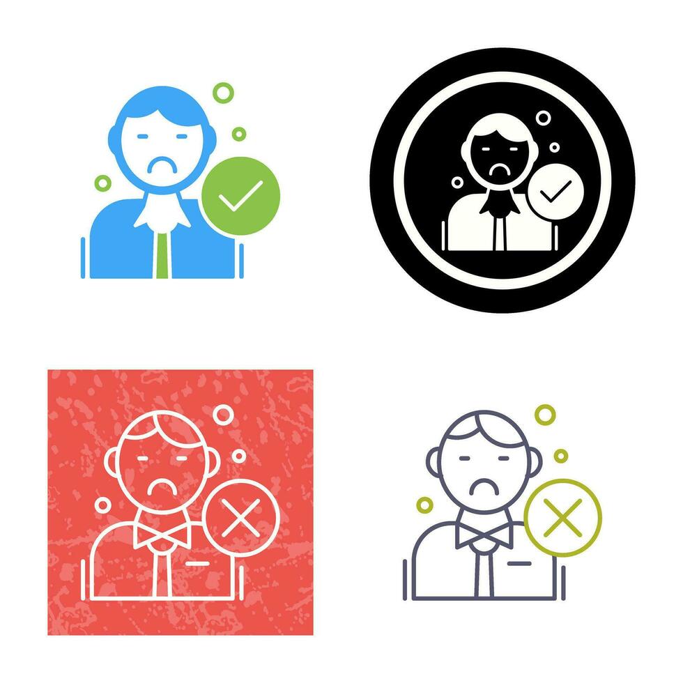 Rejected Vector Icon
