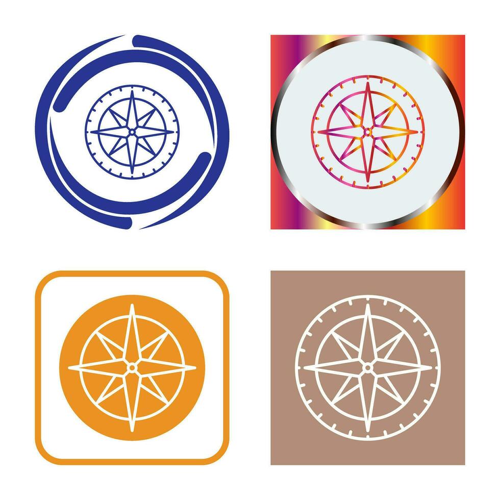 Compass Vector Icon