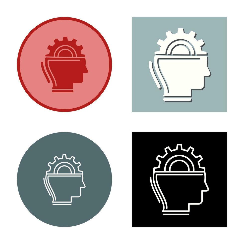 Machine Learning Vector Icon