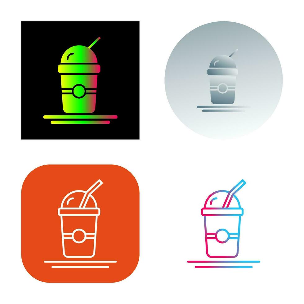 icono de vector frappé