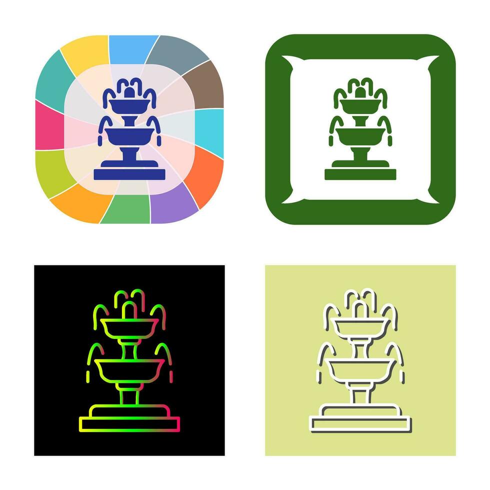 Fountain Vector Icon