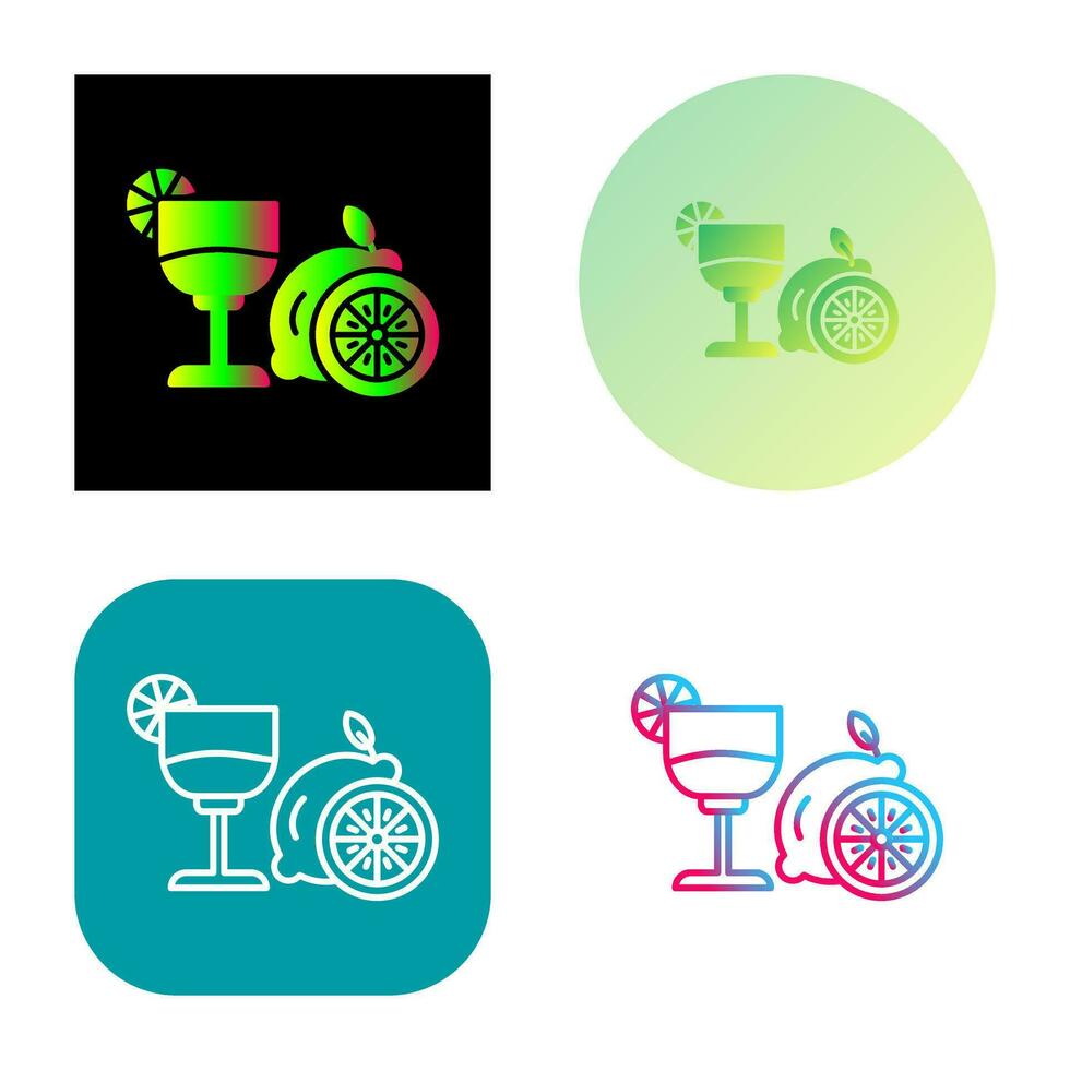 Lime Juice Vector Icon