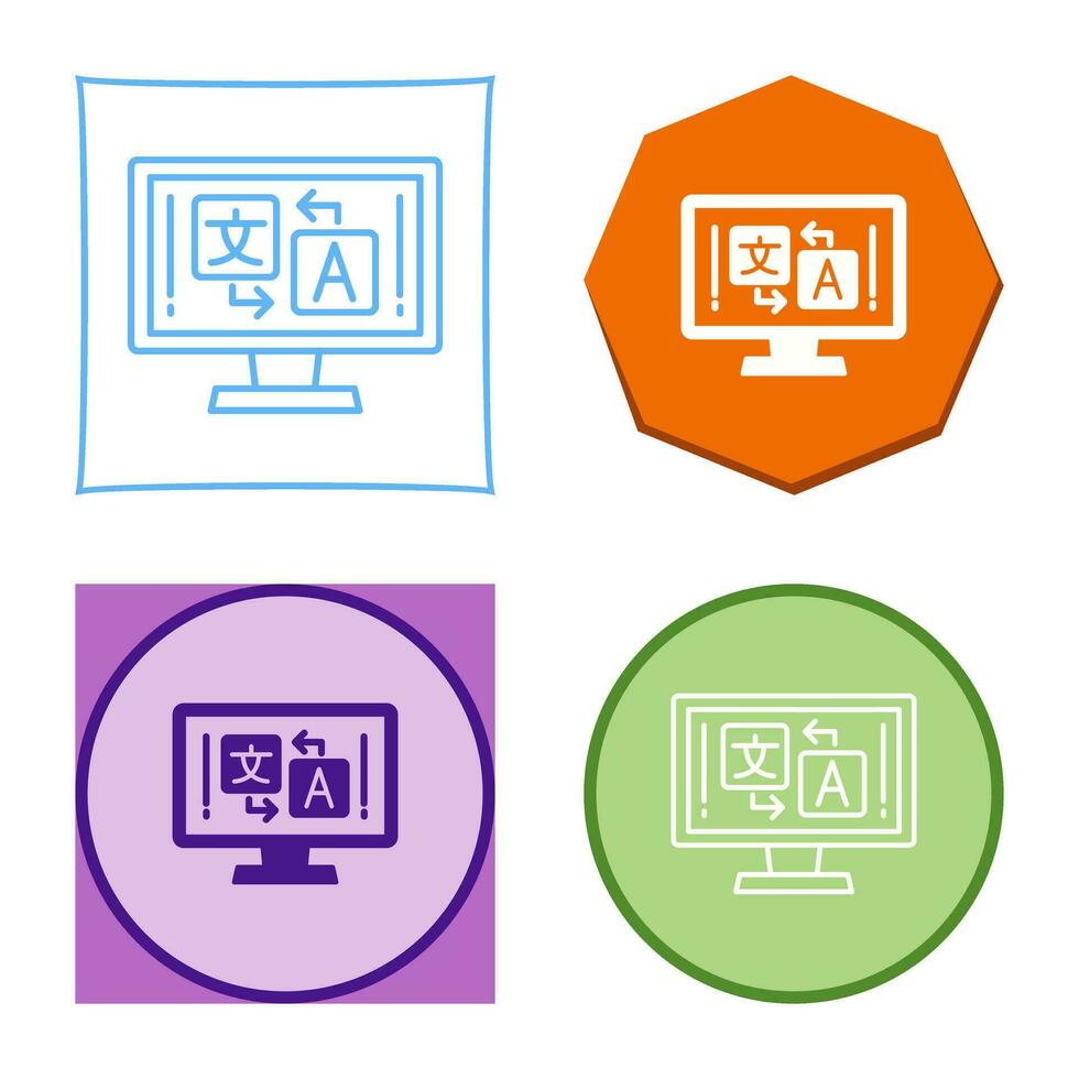 Language Vector Icon