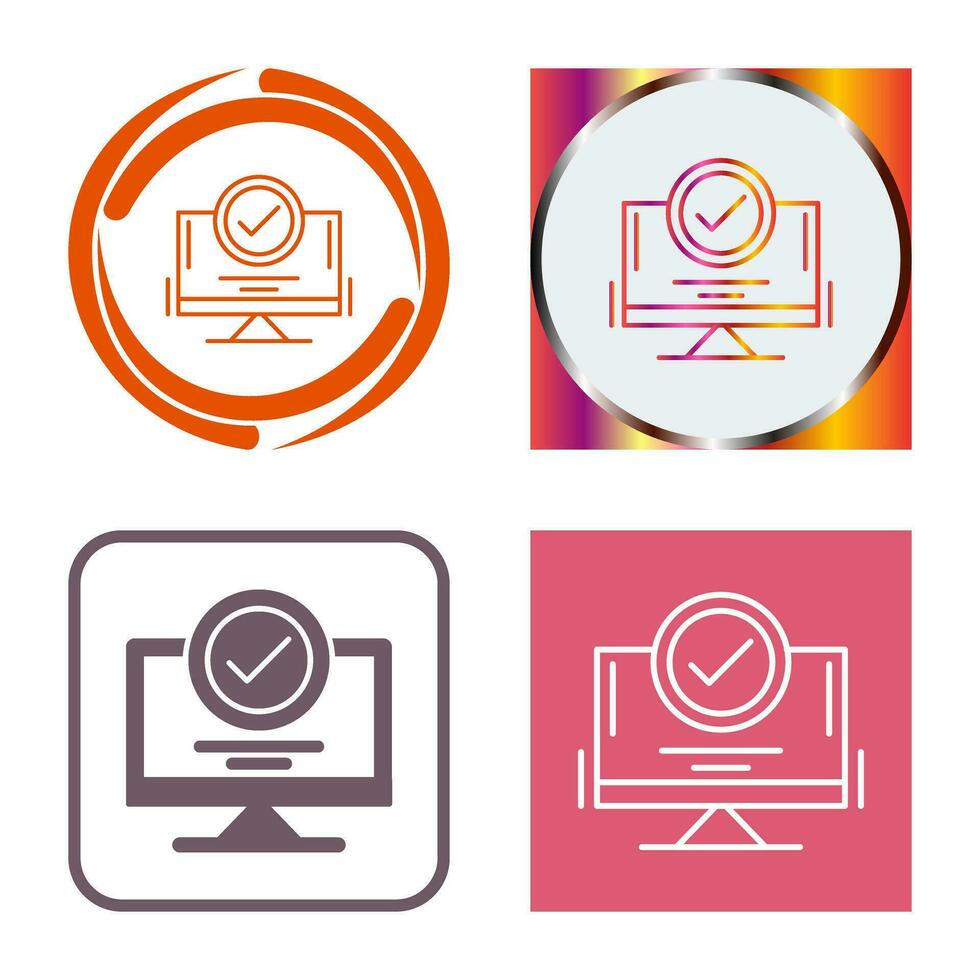Confirmation Vector Icon