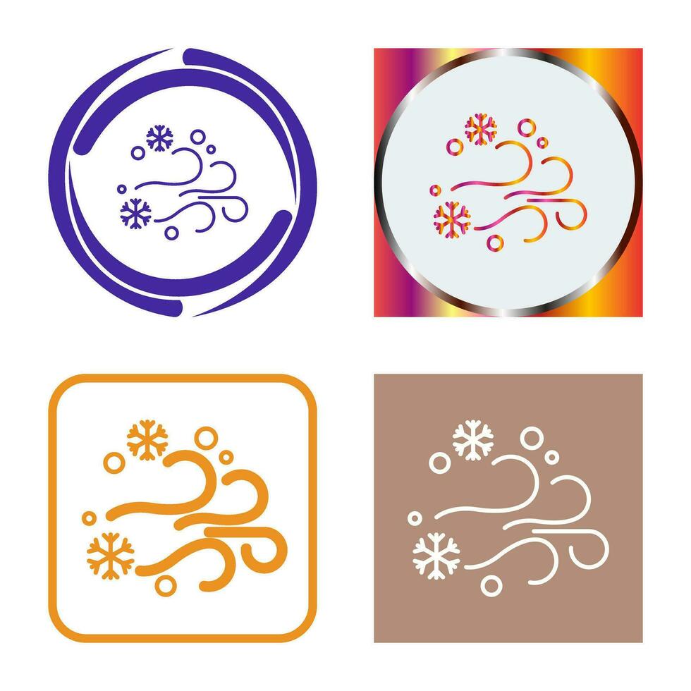 Blizzard Vector Icon
