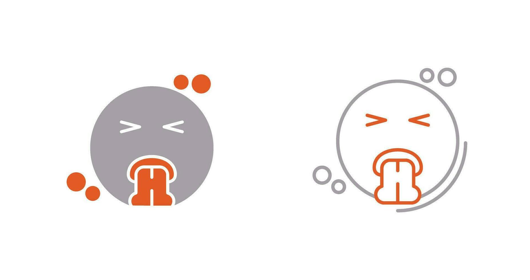 Vomit Vector Icon