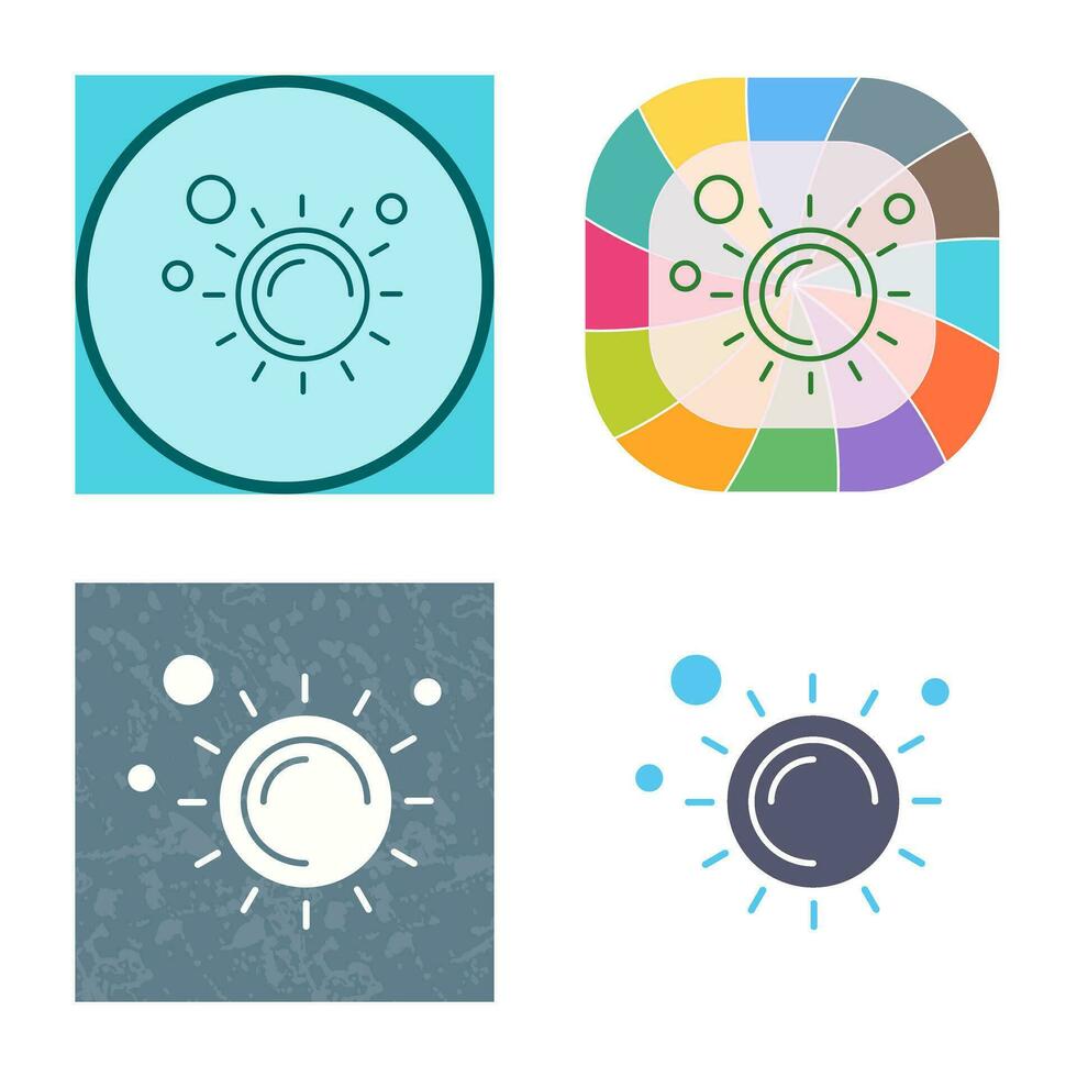 Sun Vector Icon