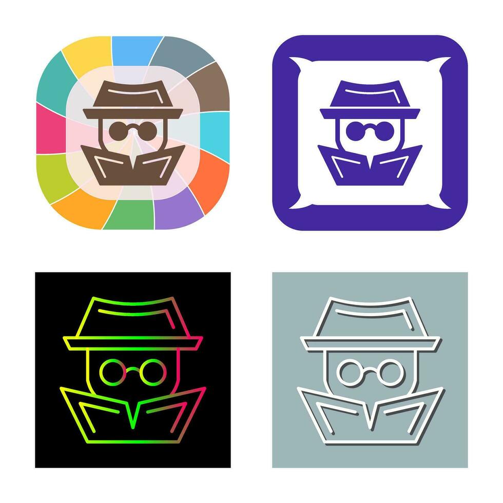 Hacker Vector Icon
