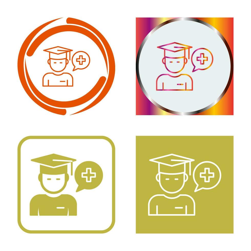 Medicine Faculty Vector Icon
