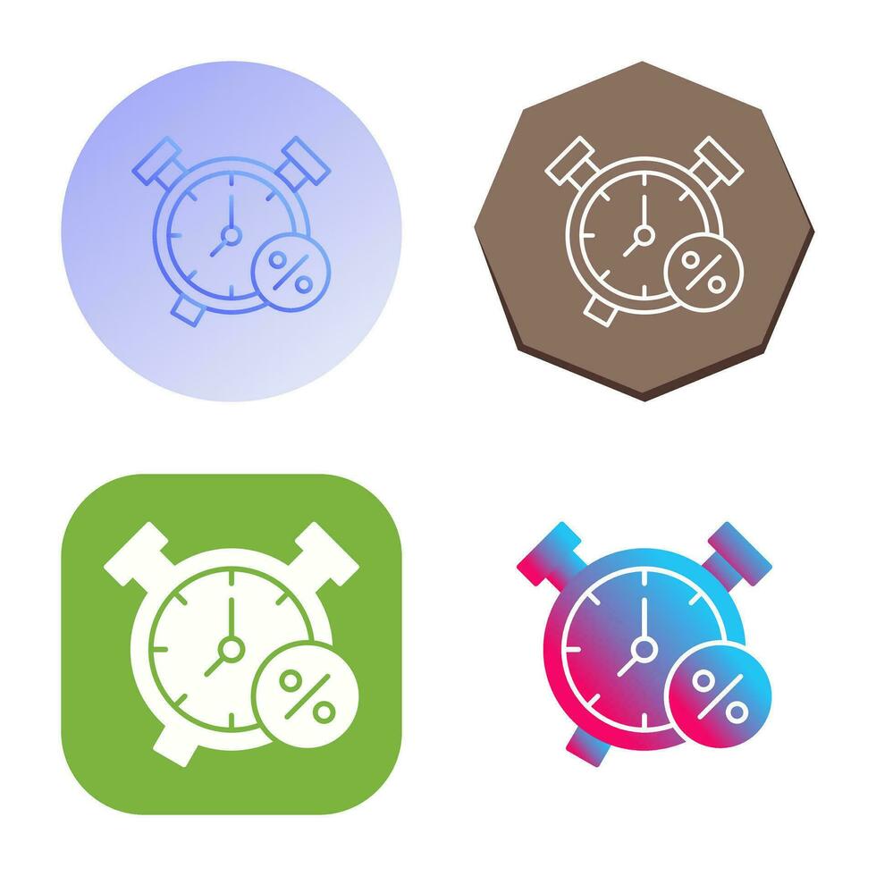 Alarm Clock Vector Icon