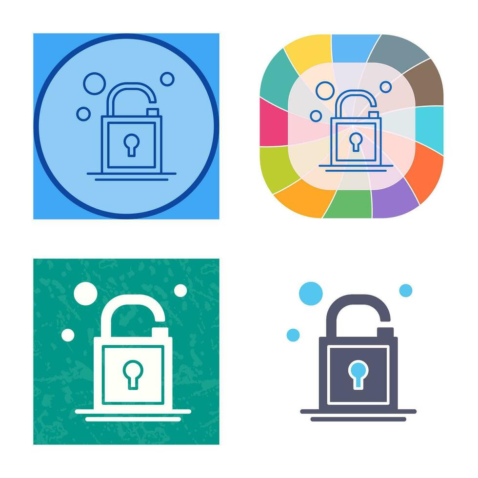 Open Lock Vector Icon