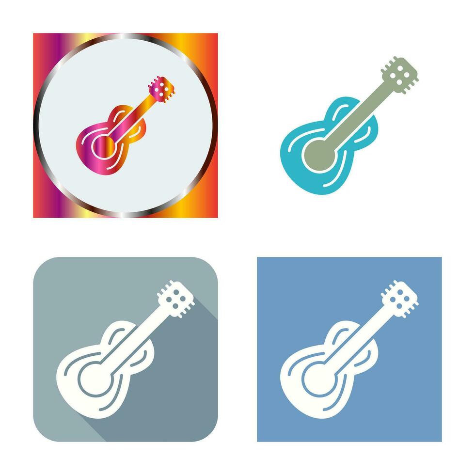 icono de vector de guitarra