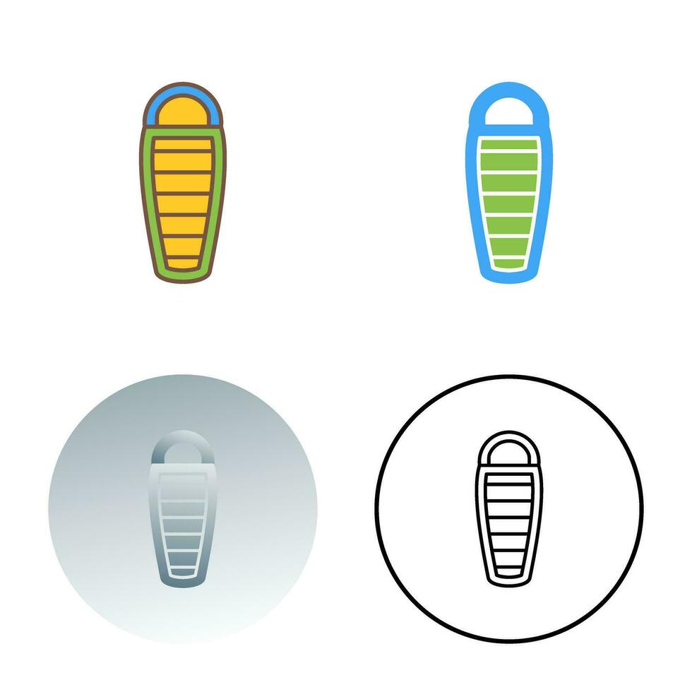 Sleeping Bag Vector Icon