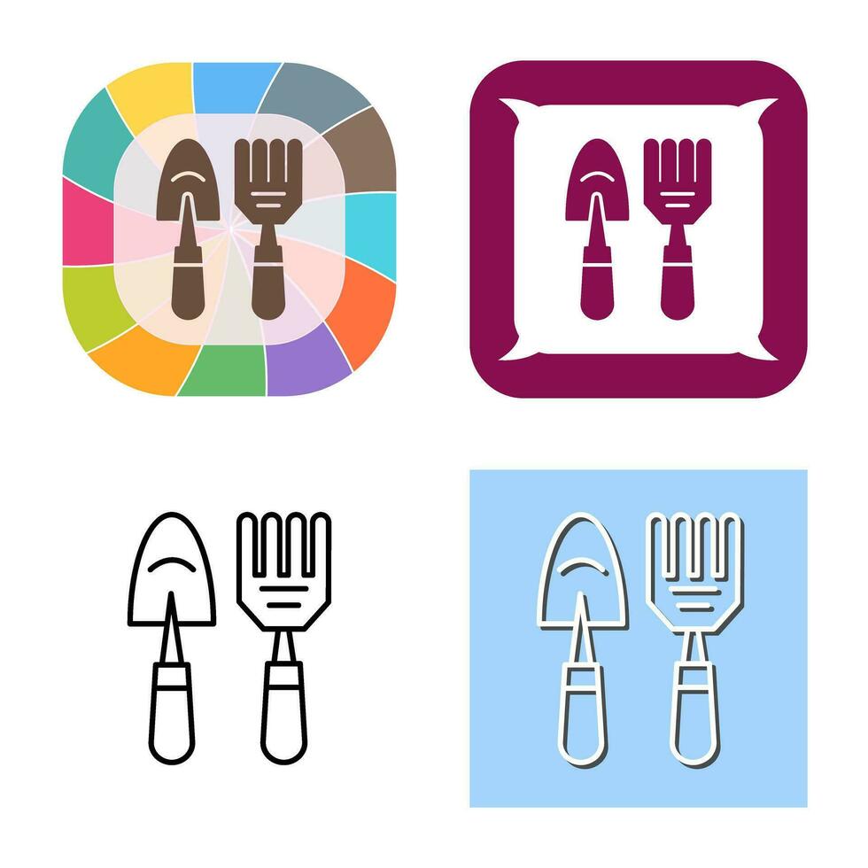 Gardening Tools Vector Icon