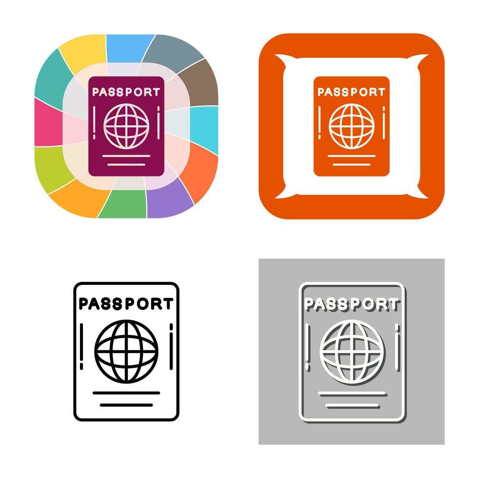 Passport Vector Icon