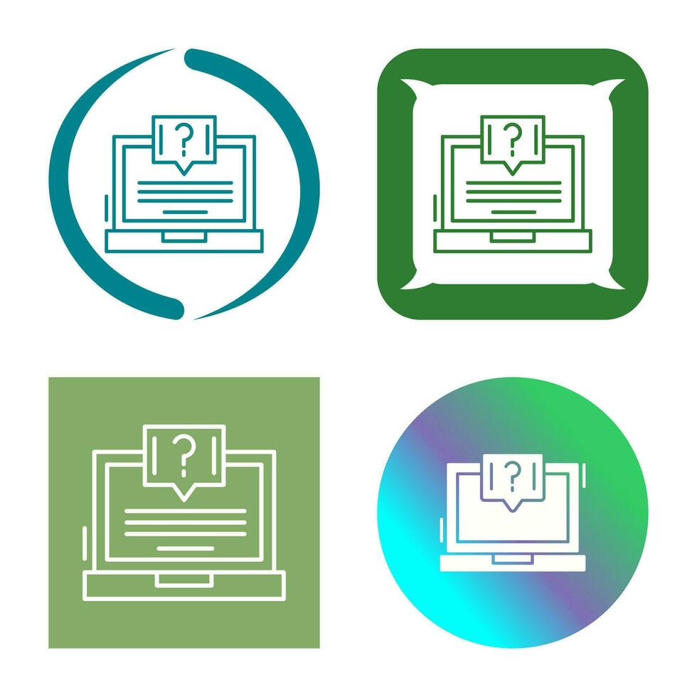 Question Vector Icon