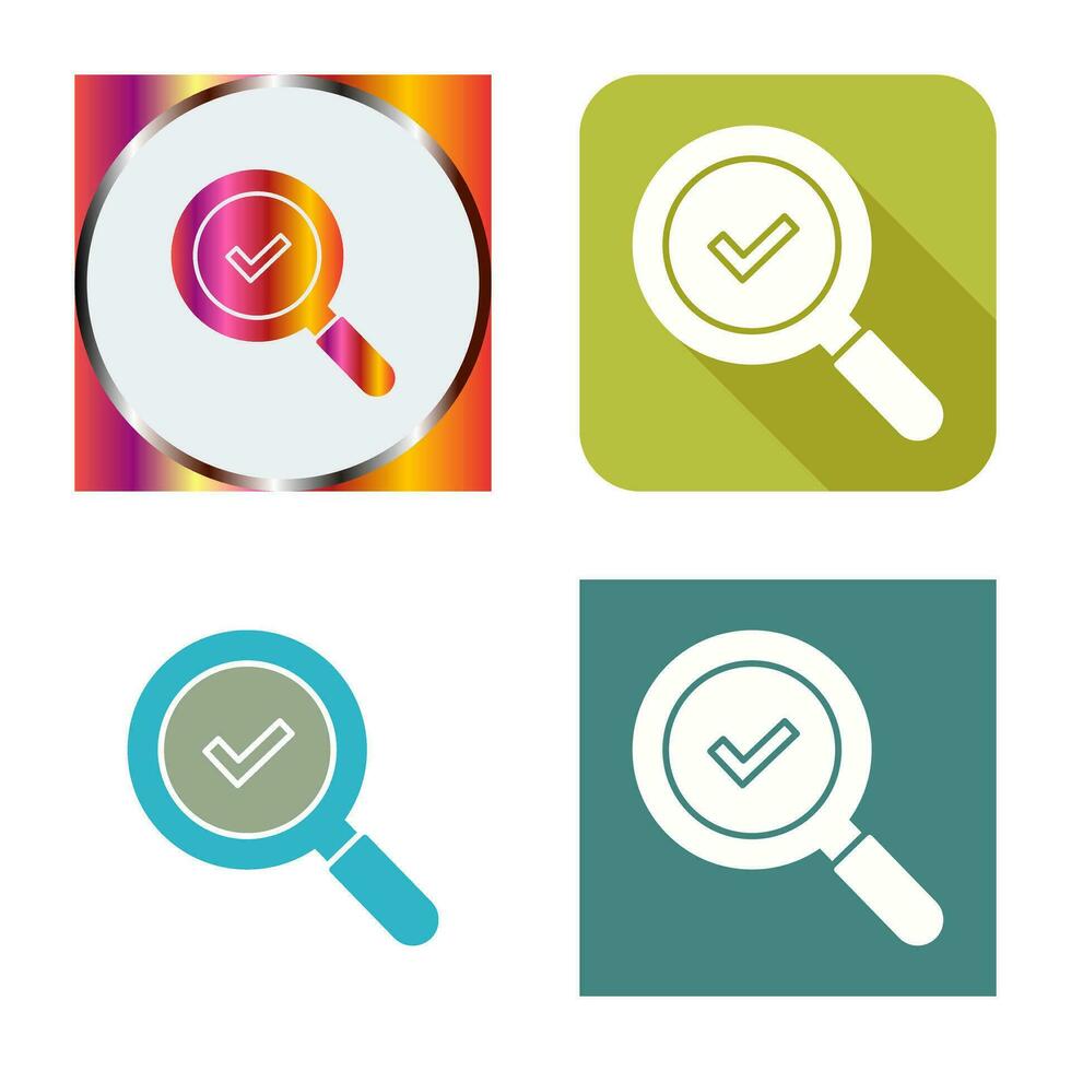 Magnifying Glass Vector Icon