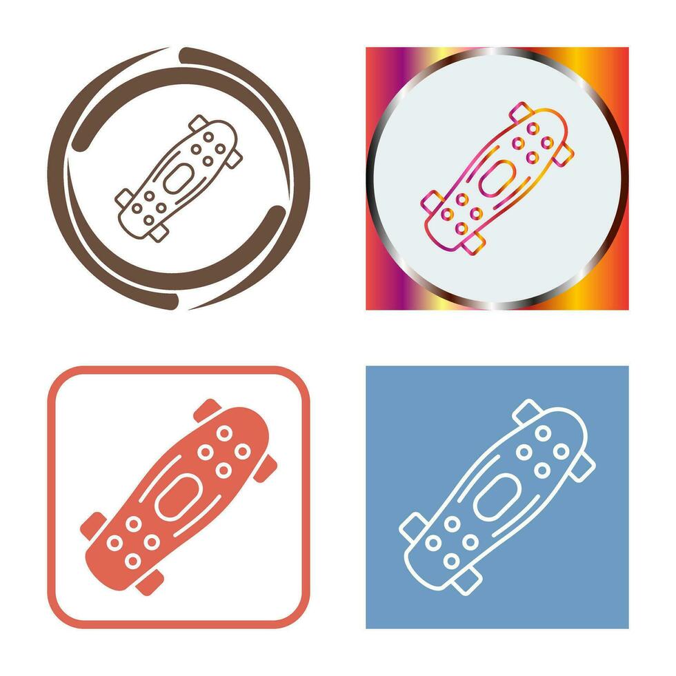 Skateboard Vector Icon
