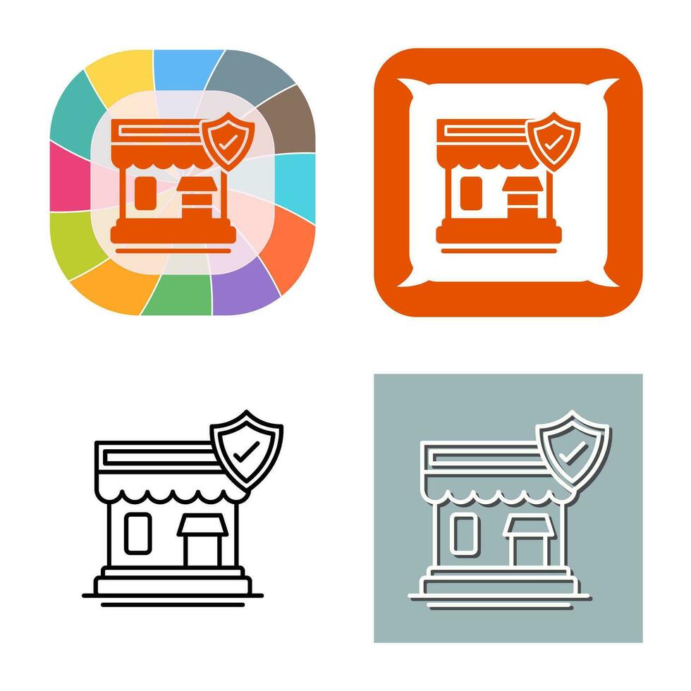 business Protection Vector Icon